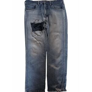 Levi Strauss 550 Jeans Mens 35x32 Blue Denim Relaxed Fit Classic Pants